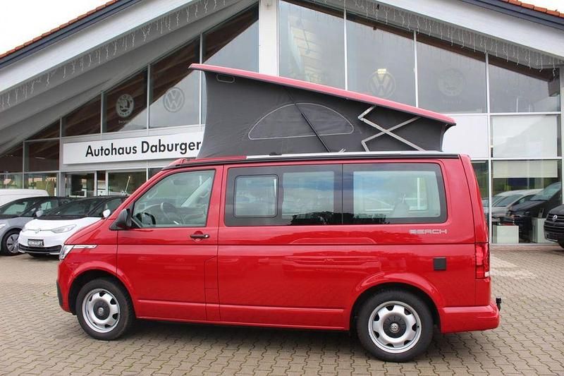 Gebraucht VW California Beach 204 PS (150 kW) 2023 Rot Van