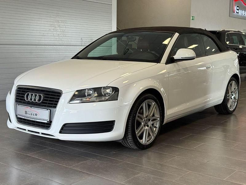 Weiß Gebraucht 2009 Audi A3 Cabriolet Attraction Cabrio | 6.890 € (Etwas zu teuer) - Bild 1/4