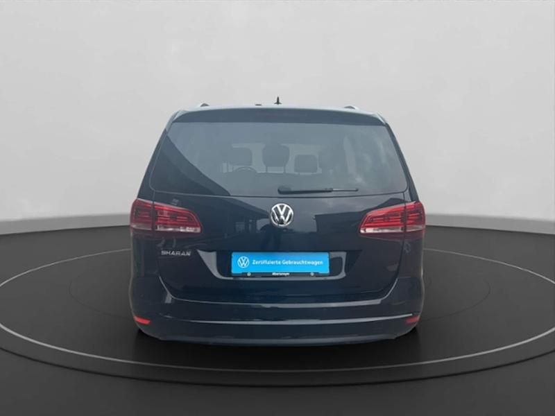 Gebraucht VW Sharan United 150 PS (110 kW) 2021 Schwarz Van / Kleinbus