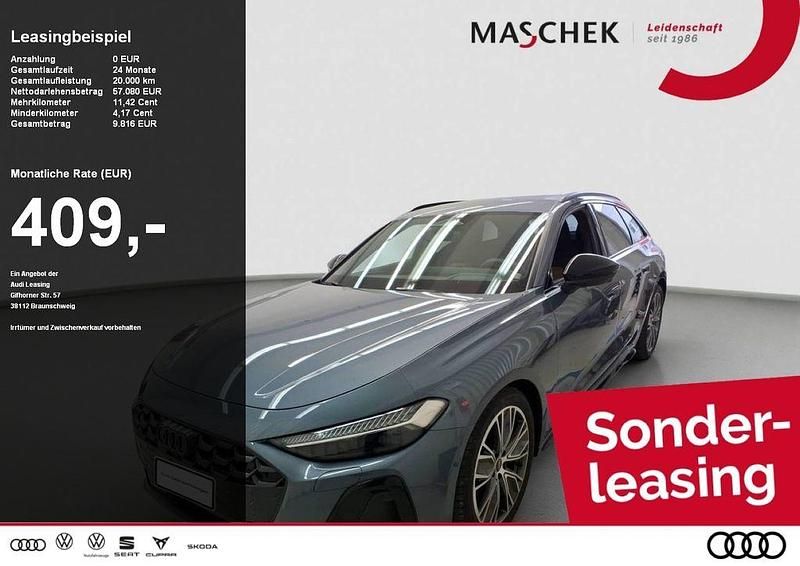 Horizontblau metallic Gebraucht 2024 Audi A5 S-Line Kombi | 54.840 € (Guter Preis) - Bild 1/4