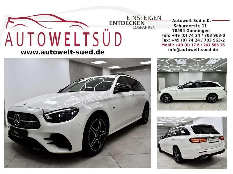 Polarweiß Gebraucht 2020 Mercedes E300 AMG Kombi | 31.900 € (Fairer Preis) - Bild 1/4