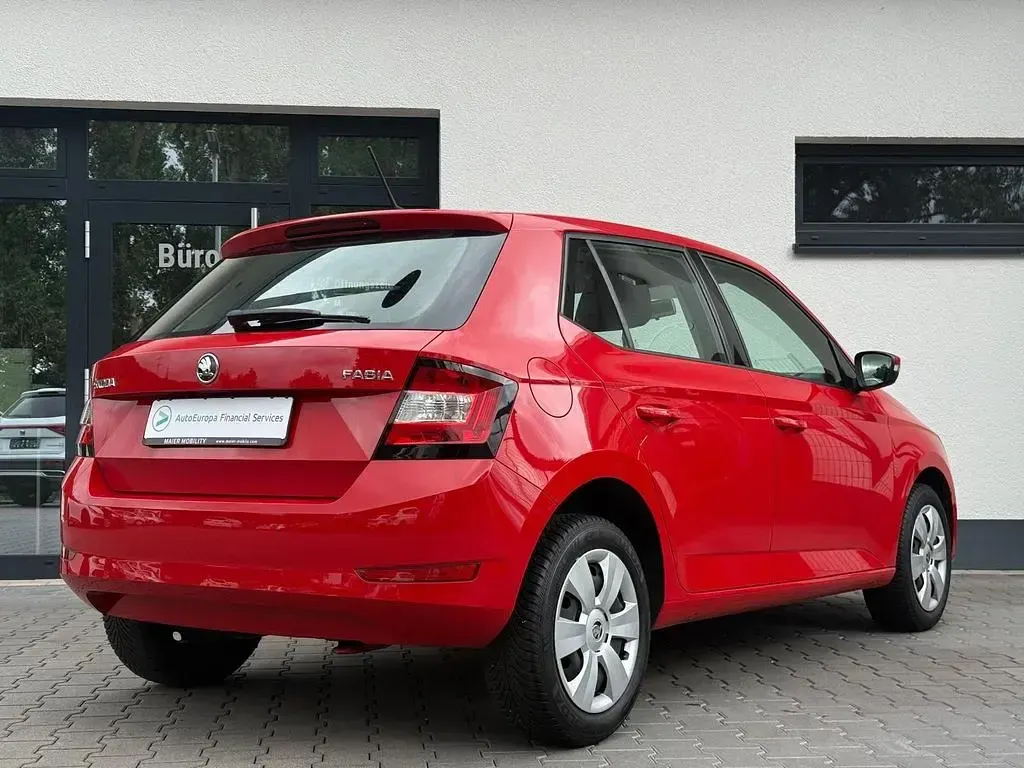 Gebraucht Skoda Fabia Cool Plus 75 PS (55 kW) 2018 Rot Limousine