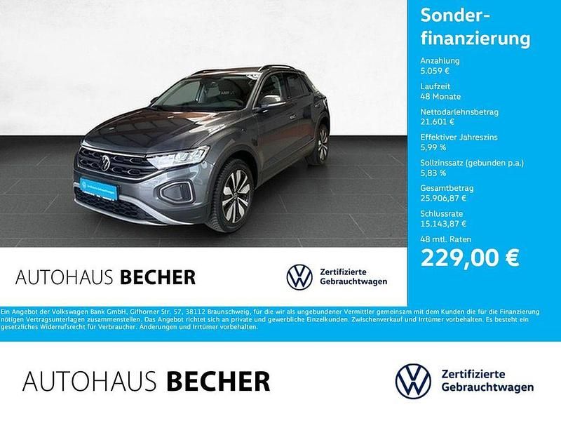 Grau Gebraucht 2024 VW T-Roc Move SUV | 26.660 € (Fairer Preis) - Bild 1/4