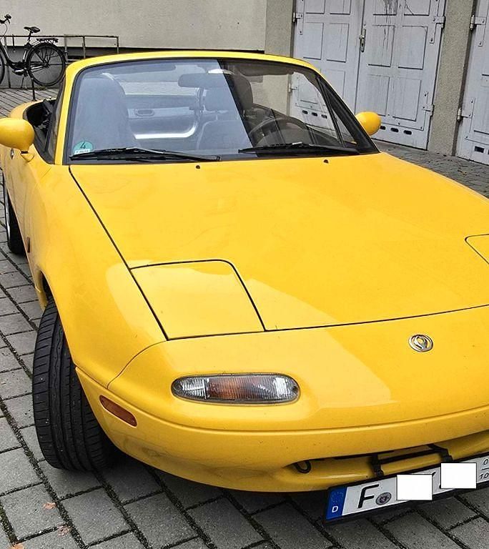 Gebraucht Mazda MX5 90 PS (66 kW) 1995 Gelb Cabrio