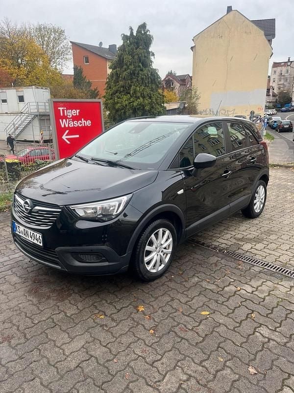 Schwarz Gebraucht 2018 Opel Crossland X SUV | 9.690 € (Guter Preis) - Bild 1/4