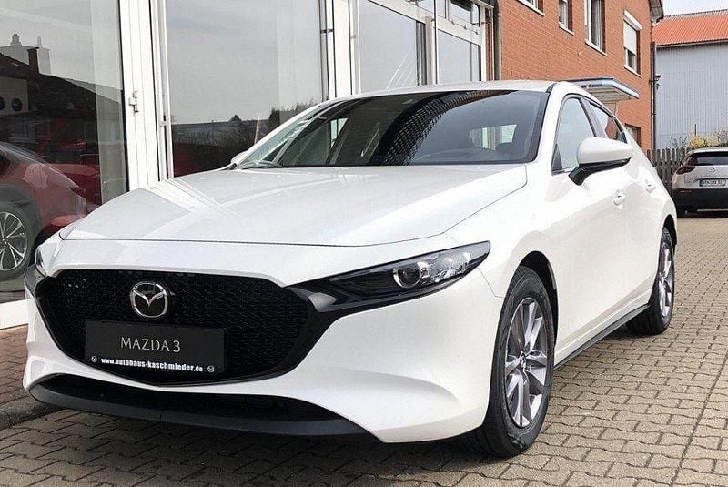 Weiß Gebraucht 2022 Mazda 3 Limousine | 18.990 € (Guter Preis) - Bild 1/4