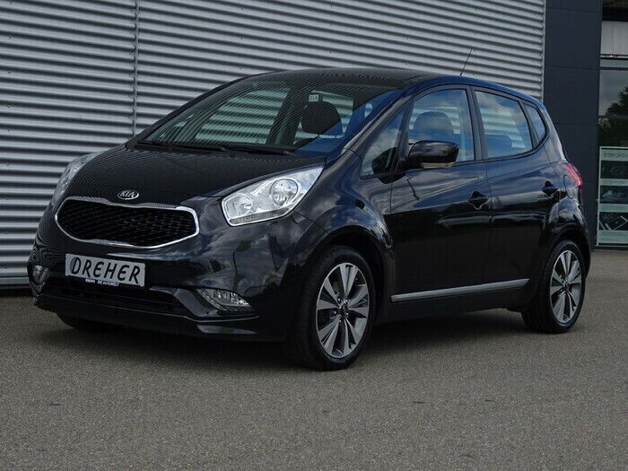 Zilinaschwarz Gebraucht 2015 Kia Venga Spirit Kleinwagen | 9.780 € - Bild 1/4