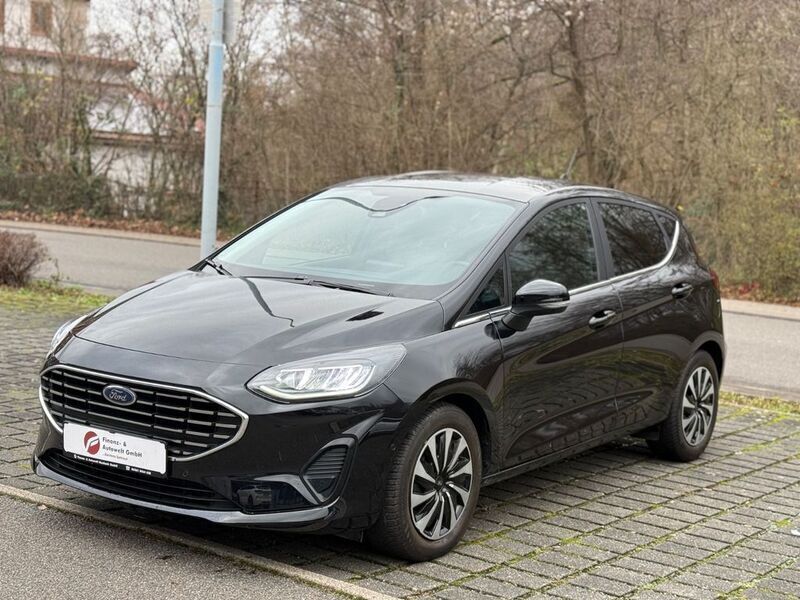 Schwarz Gebraucht 2022 Ford Fiesta Titanium X Kleinwagen | 17.790 € (Guter Preis) - Bild 1/4