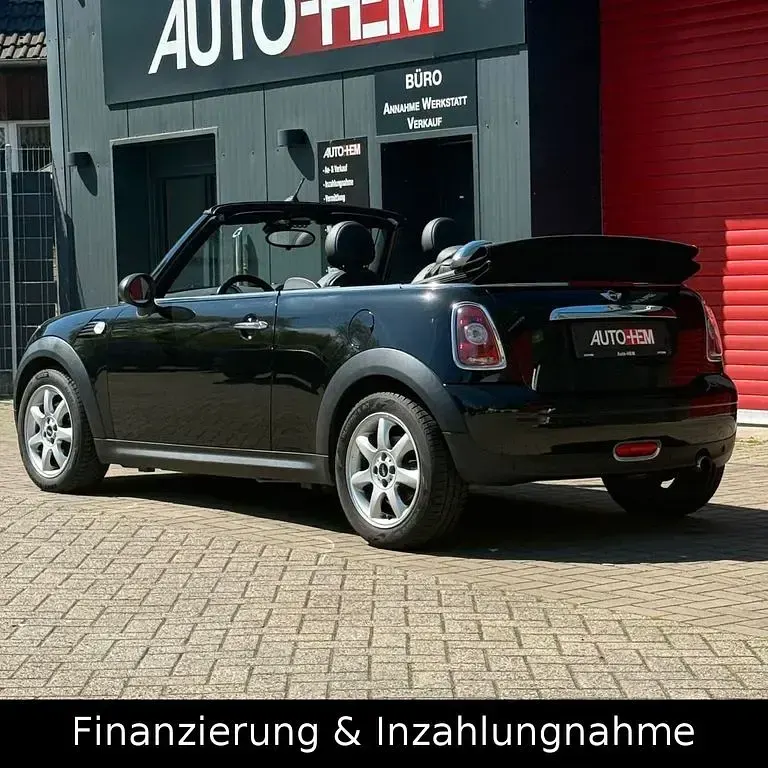 Gebraucht Mini One Cabriolet Pepper 98 PS (72 kW) 2010 Schwarz Cabrio