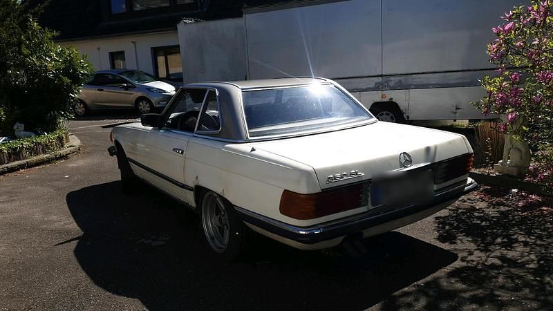 Second-hand Mercedes SL350 1971 Alb Cabrio