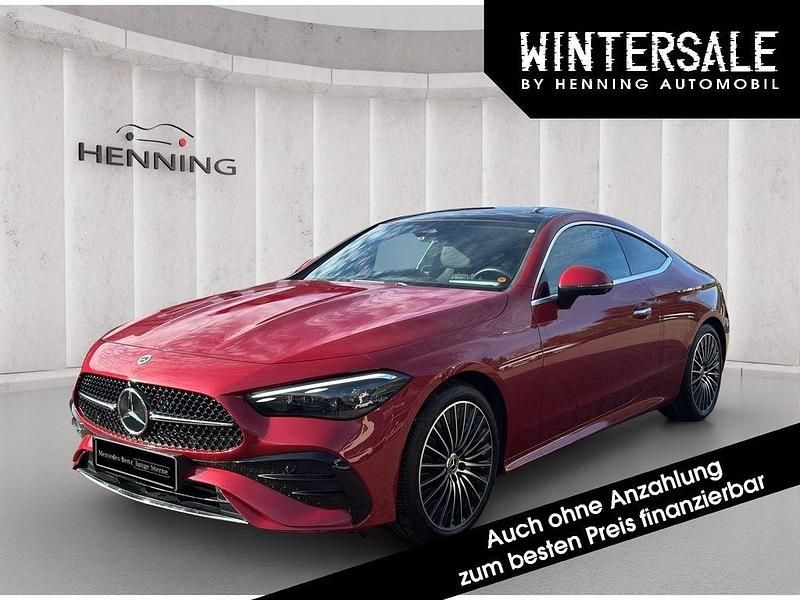 Rot Gebraucht 2023 Mercedes CLE220 AMG Line Premium Plus Coupé | 54.880 € (Fairer Preis) - Bild 1/4