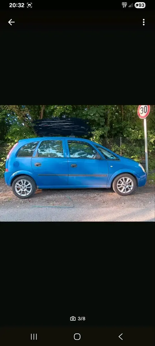 Gebraucht Opel Meriva 2004 Blau Van / Kleinbus