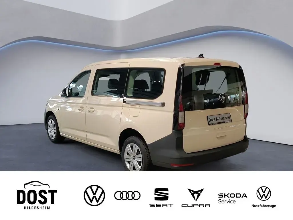 Ny VW Caddy Maxi 122 HK (89 kW) 2026 Beige MPV