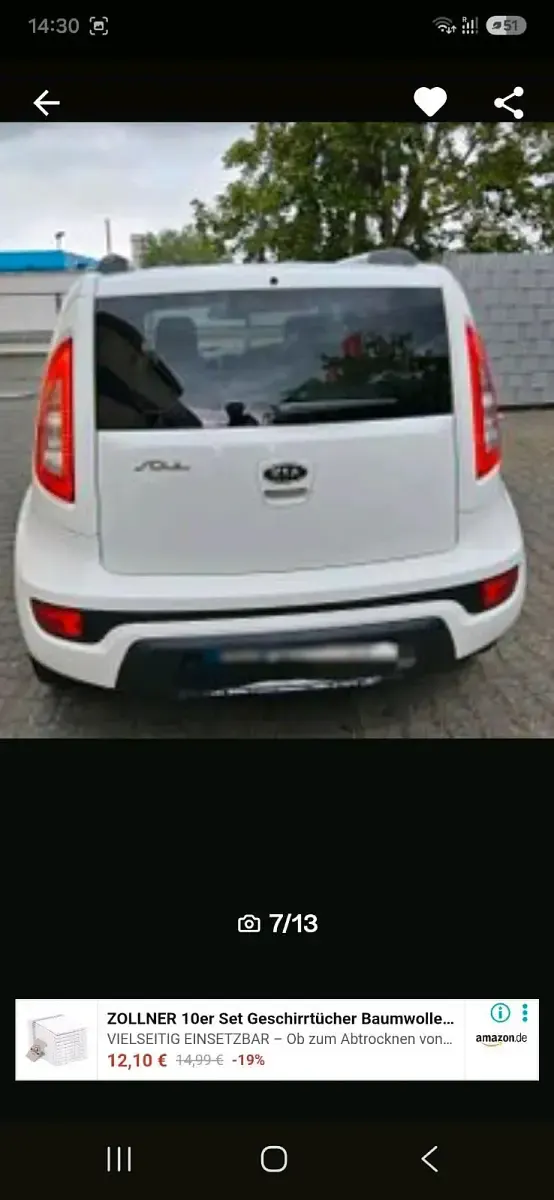 Gebraucht Kia Soul 140 PS (102 kW) 2013 Weiß SUV