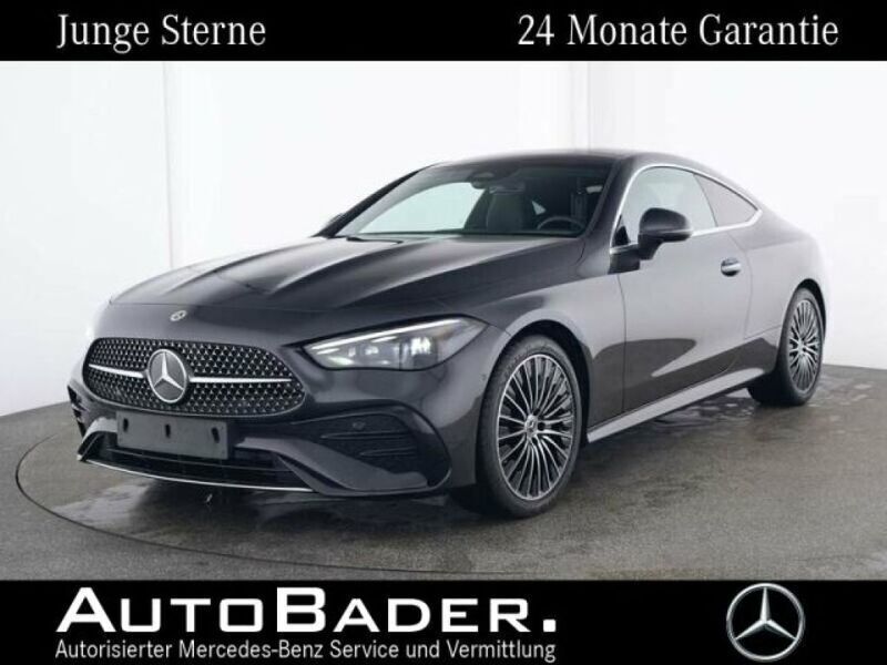 831 lack graphitgrau (metallic) Gebraucht 2023 Mercedes 220 AMG Coupé | 52.885 € - Bild 1/4