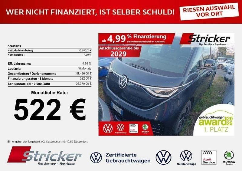 Gebraucht VW ID. Buzz Pro 150 kW (204 PS) 2024 Blau Van / Kleinbus