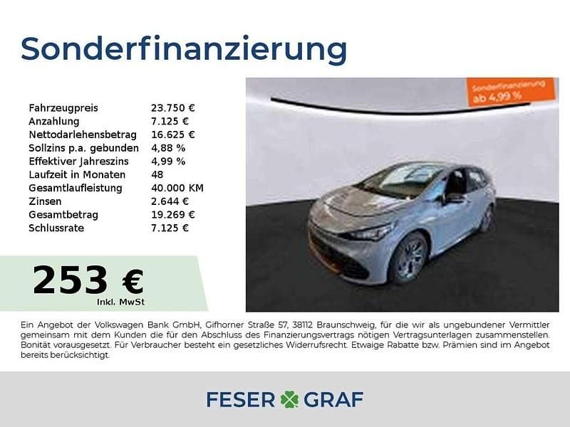Gebraucht Cupra Born 150 kW (204 PS) 2024 Vaporgrau Kleinwagen