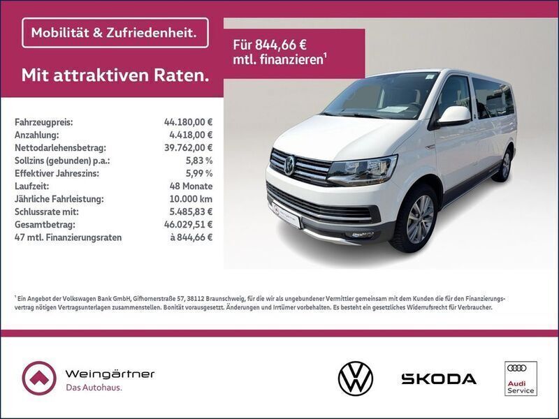 Weiß Gebraucht 2019 VW T6.1 PanAmericana Van | 44.180 € (Fairer Preis) - Bild 1/4