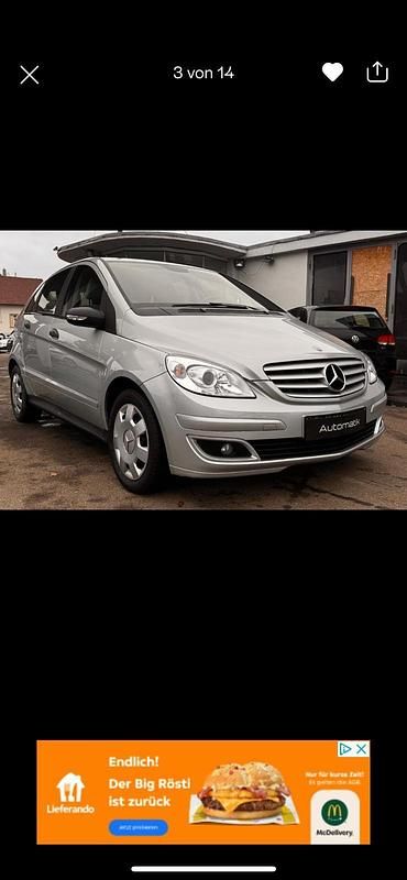 Silber Gebraucht 2006 Mercedes B200 Van / Kleinbus | 7.999 € (Etwas zu teuer) - Bild 1/4