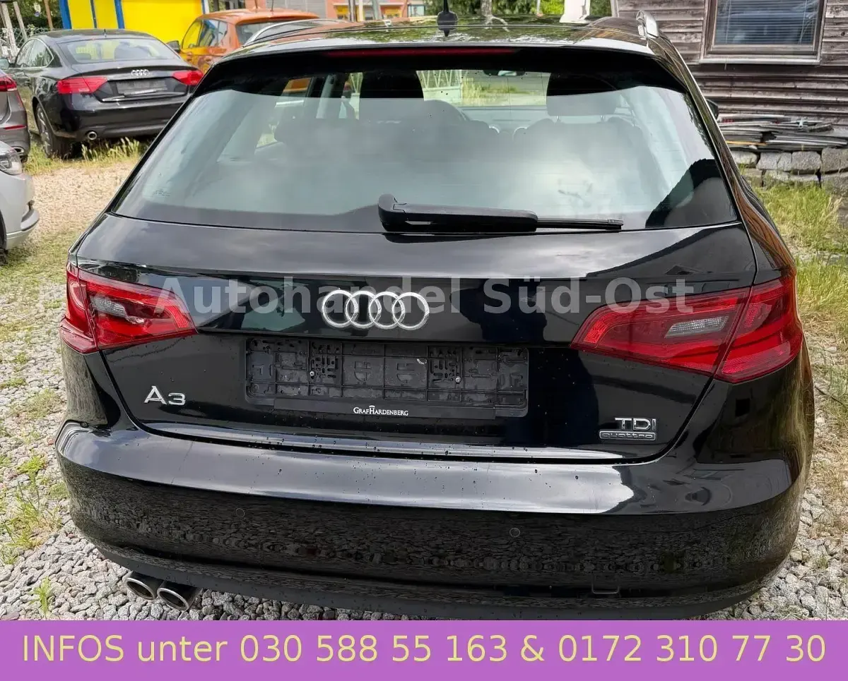 Gebraucht Audi A3 Ambition 184 PS (135 kW) 2016 Schwarz Kombi