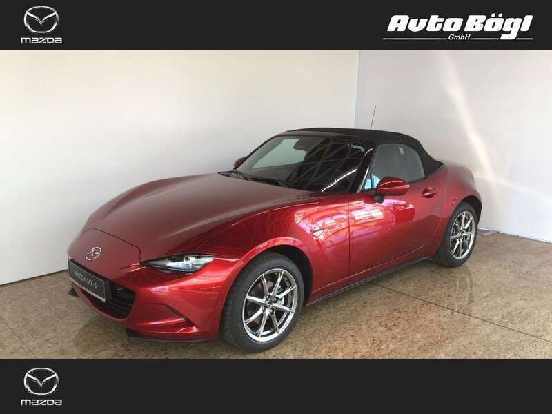 Soul red crystal m Neu 2025 Mazda MX5 Exclusive-Line Cabrio | 30.370 € (Guter Preis) - Bild 1/4