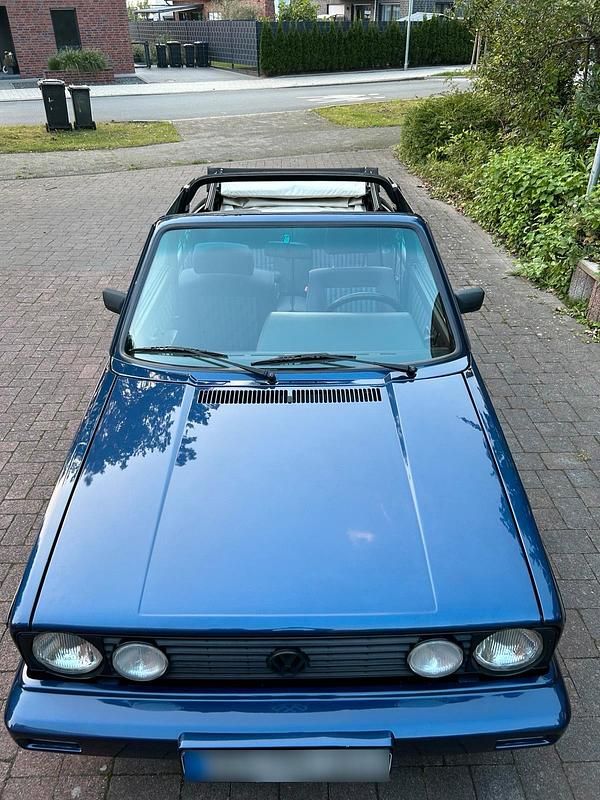 Brugt VW Golf Cabriolet 98 HK (72 kW) 1993 Blå Cabriolet
