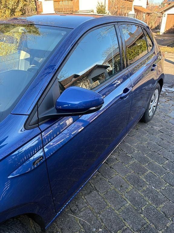 Gebraucht VW Polo Comfortline 116 PS (85 kW) 2019 Blau Kleinwagen