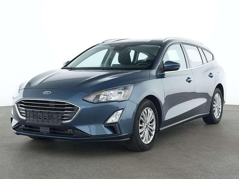 Chrome blue Gebraucht 2021 Ford Focus Titanium Kombi | 16.500 € (Superpreis) - Bild 1/4