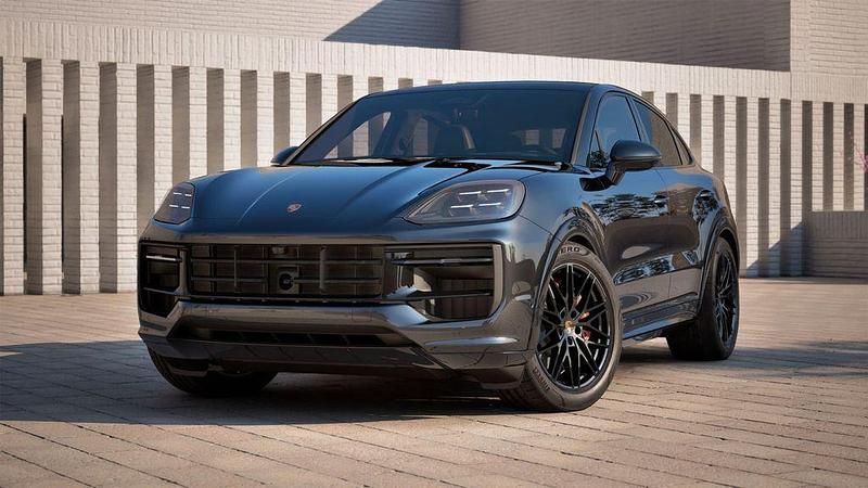 Chromitschwarzmetallic Gebraucht 2024 Porsche Cayenne Coupe Coupé | 144.500 € (Teuer) - Bild 1/4