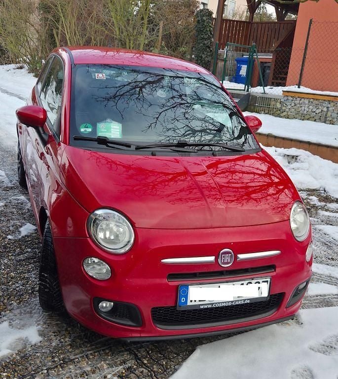 Rot Gebraucht 2013 Fiat 500S Kleinwagen | 6.200 € (Fairer Preis) - Bild 1/4