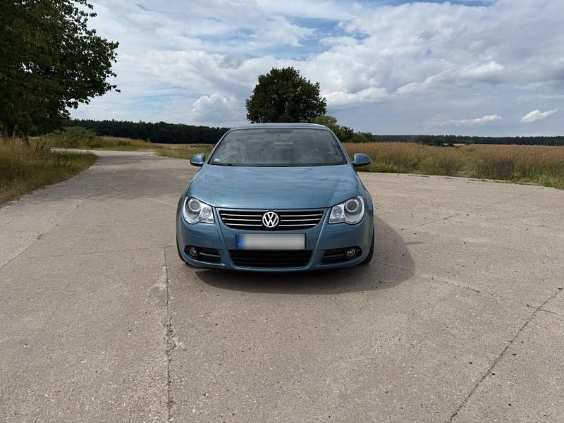 Gebraucht VW Eos 200 PS (147 kW) 2006 Blau Cabrio