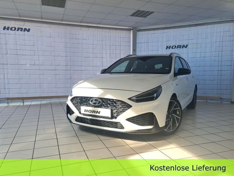Polar white Gebraucht 2022 Hyundai i30 N Line Kombi | 18.990 € (Teuer) - Bild 1/4