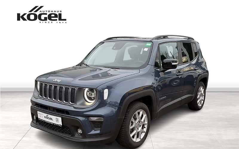 Blau Gebraucht 2023 Jeep Renegade Limited SUV | 23.990 € (Fairer Preis) - Bild 1/4
