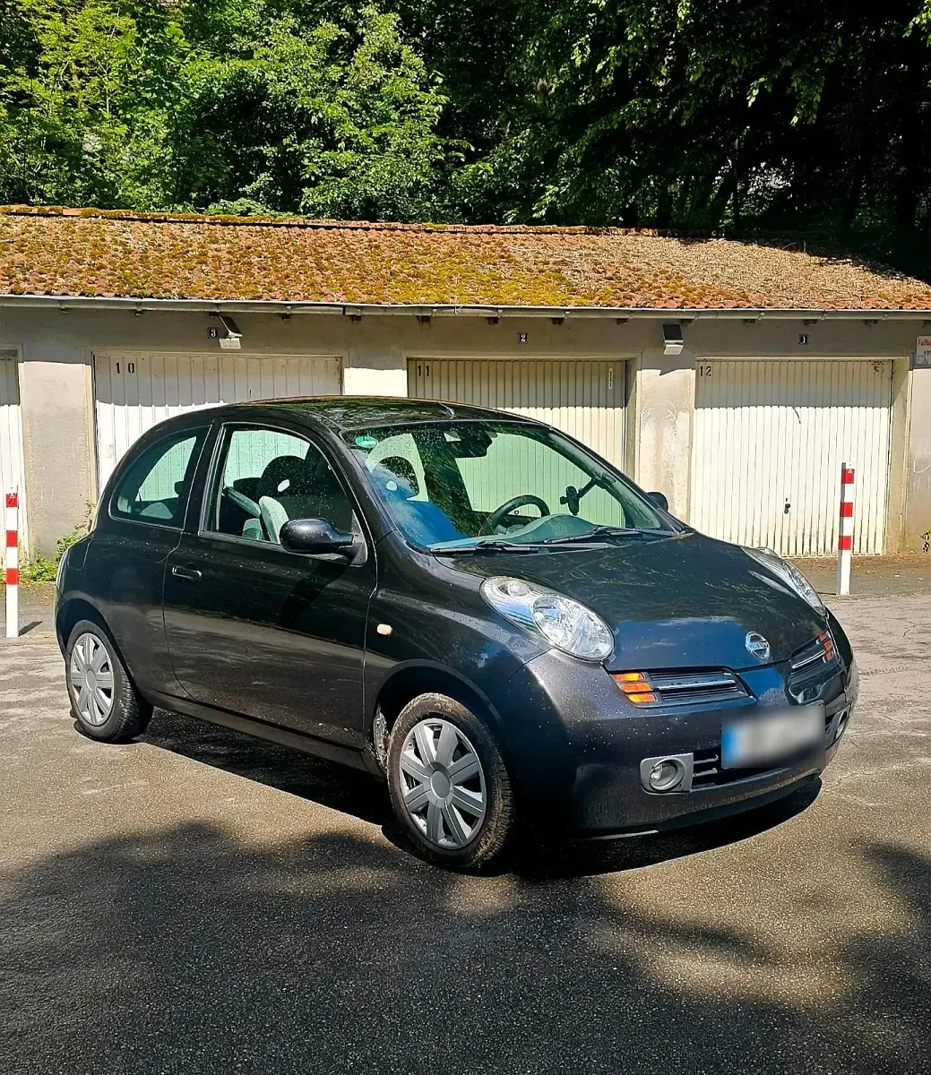 Gebraucht Nissan Micra 2004 Schwarz Kleinwagen