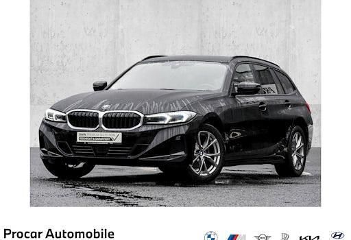 Schwarz Gebraucht 2022 BMW 318 Sport Line Kombi | 29.790 € (Fairer Preis) - Bild 1/4