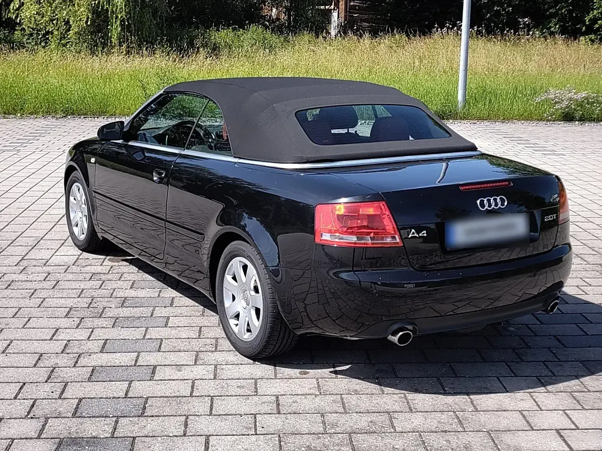 Gebraucht Audi A4 Cabriolet Comfort 200 PS (147 kW) 2008 Schwarz Cabrio