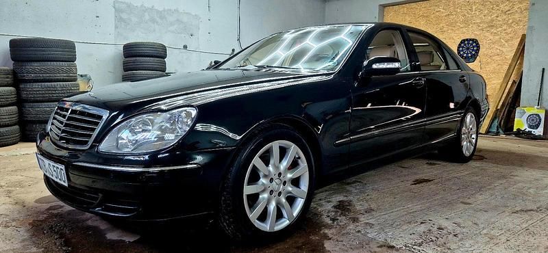 Schwarz Gebraucht 2005 Mercedes S500 Limousine | 3.800 € - Bild 1/4