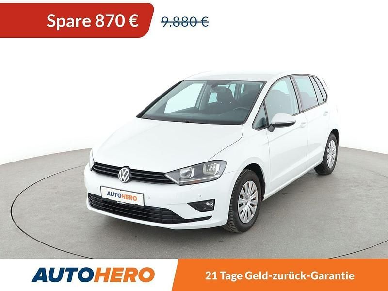 Weiß Gebraucht 2014 VW Golf Sportsvan Trendline Van / Kleinbus | 9.010 € (Fairer Preis) - Bild 1/3