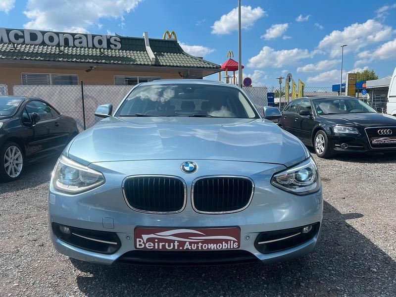 Blau Gebraucht 2014 BMW 116 Kleinwagen | 6.499 € - Bild 1/4
