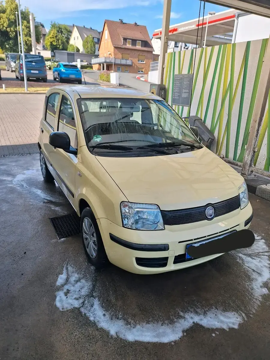 Gebraucht Fiat Panda 2007 Gelb Kleinwagen