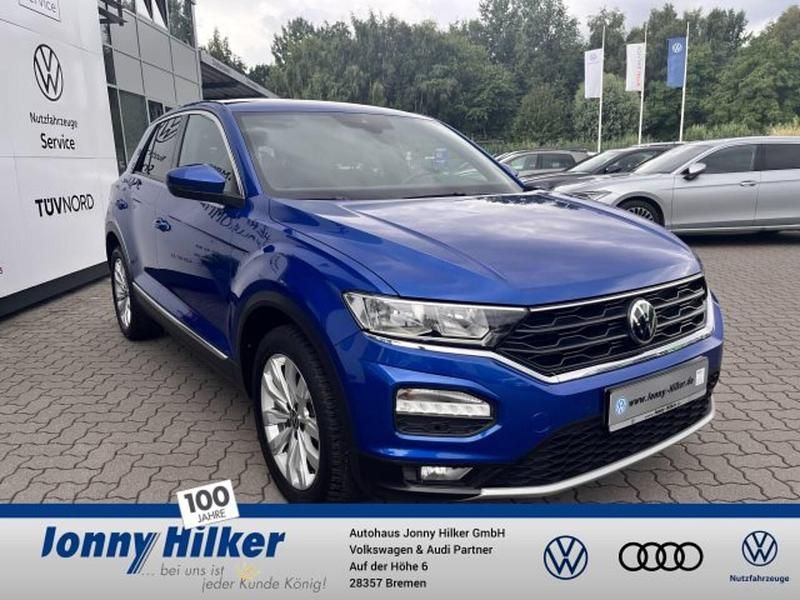 Gebraucht VW T-Roc Sportline 150 PS (110 kW) 2021 Blau SUV