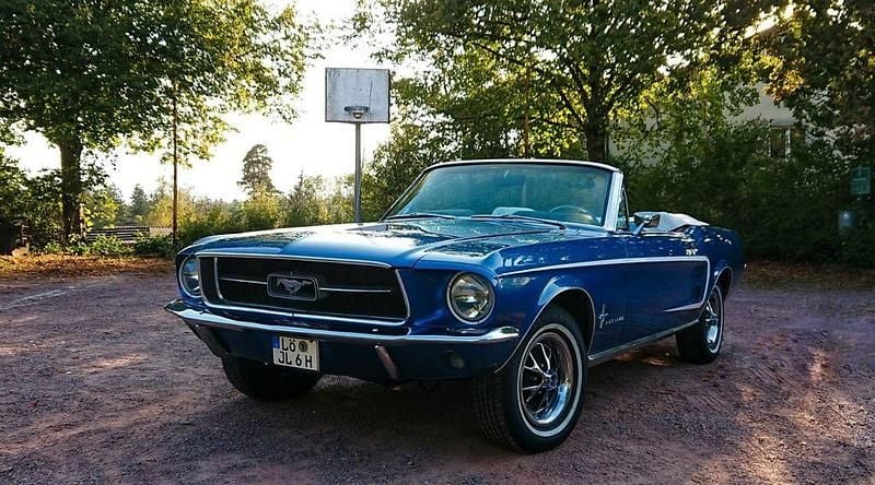 Gebraucht Ford Mustang 272 PS (200 kW) 1967 Blau Cabrio