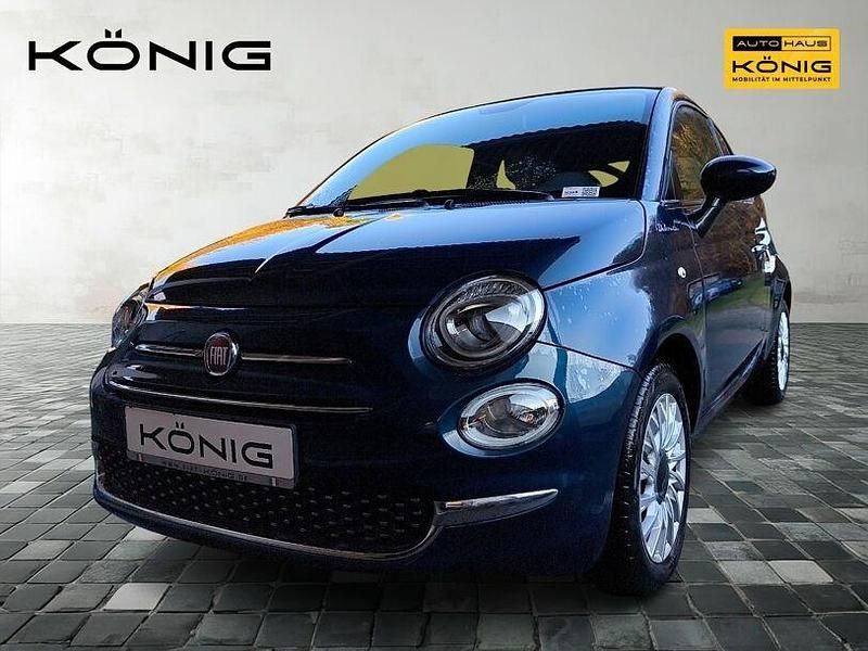 Blau Gebraucht 2021 Fiat 500C Dolcevita Cabrio | 12.997 € (Fairer Preis) - Bild 1/4