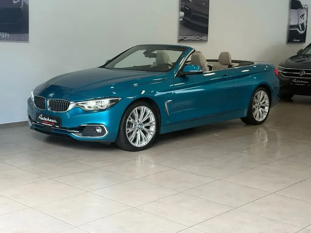 Gebraucht BMW 430 Cabriolet Performance 252 PS (185 kW) 2019 Blau Cabrio