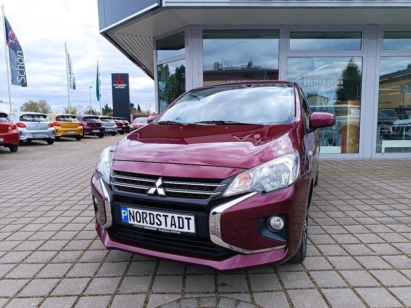Rot Gebraucht 2023 Mitsubishi Space Star Select+ Limousine | 15.990 € (Fairer Preis) - Bild 1/4