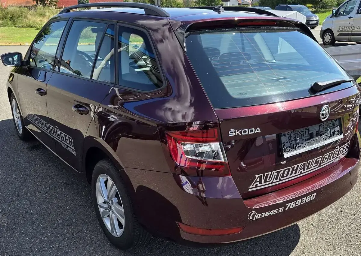 Gebraucht Skoda Fabia Style 95 PS (69 kW) 2019 Rot Kleinwagen