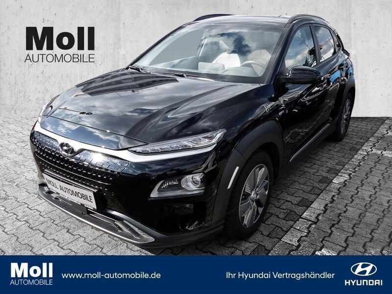 Phantom black / mic Gebraucht 2021 Hyundai Kona Premium SUV | 24.980 € (Etwas zu teuer) - Bild 1/4