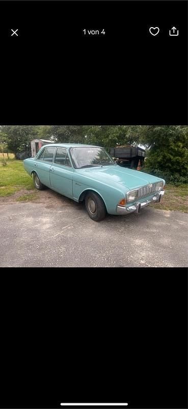 Gebraucht Ford Taunus 68 PS (50 kW) 1962 Blau Limousine