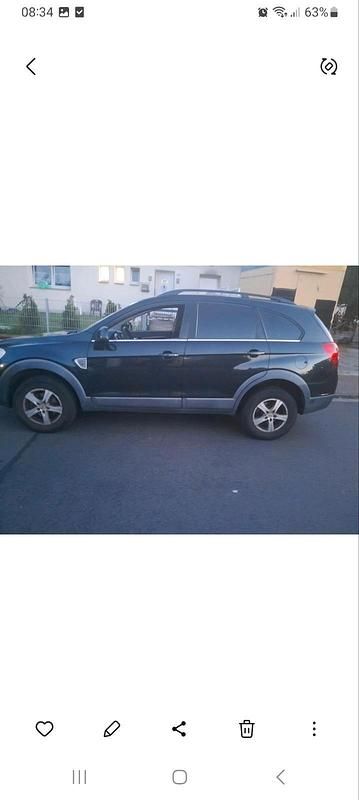 Schwarz Gebraucht 2008 Chevrolet Captiva SUV | 700 € (Guter Preis) - Bild 1/3