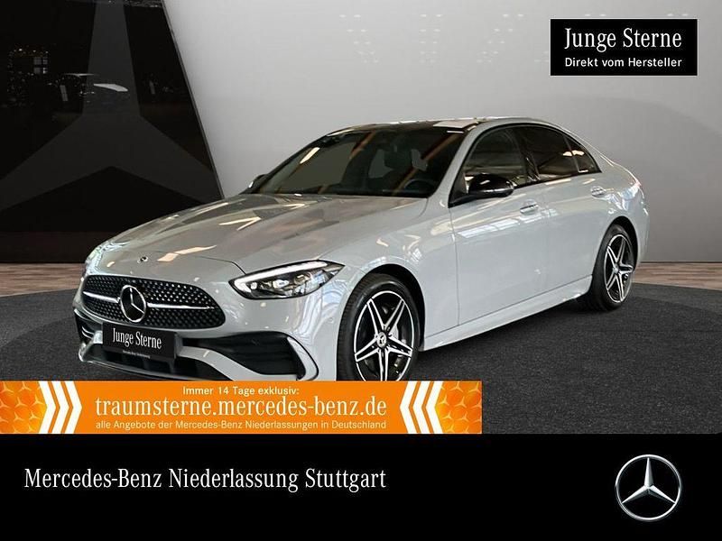 Grau Gebraucht 2024 Mercedes C400 AMG Line Premium Plus Limousine | 57.890 € - Bild 1/3